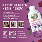 MaryRuth sugar free liquid nighttime multi mineral for women