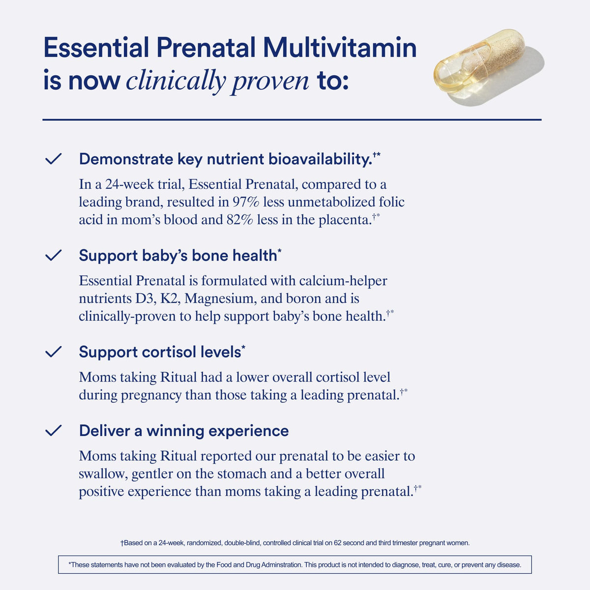 Ritual Prenatal multivitamin packaging for pregnancy support