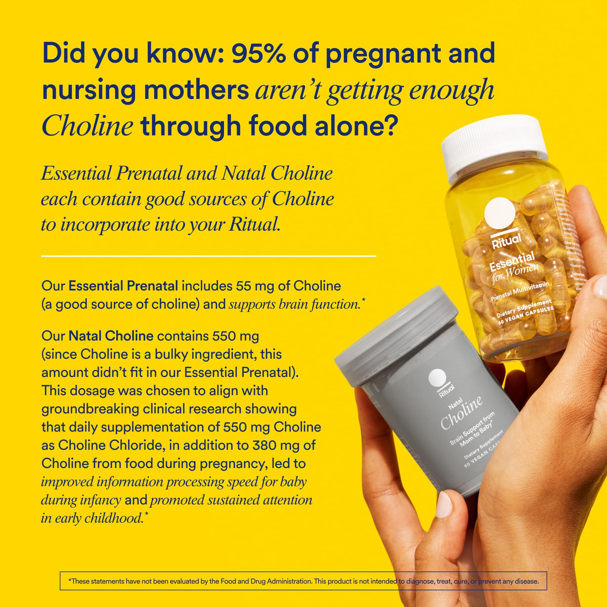 Authentic Ritual Prenatal multivitamin capsules branding