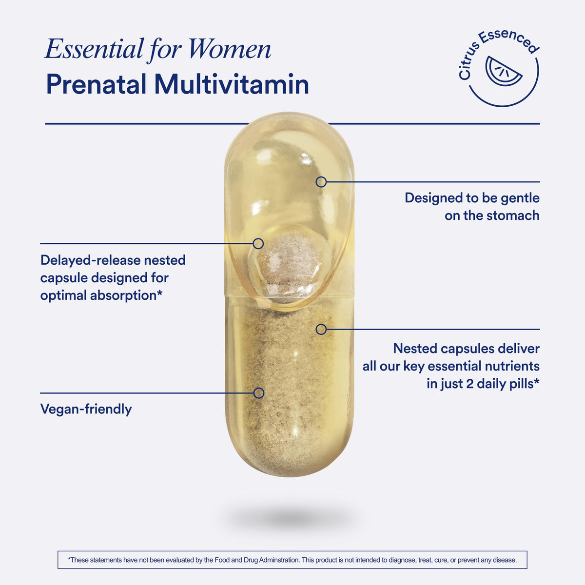 USA imported Ritual prenatal vitamins for pregnancy health