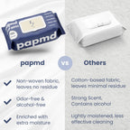 Travel friendly PAPMD CPAP wipes packaging