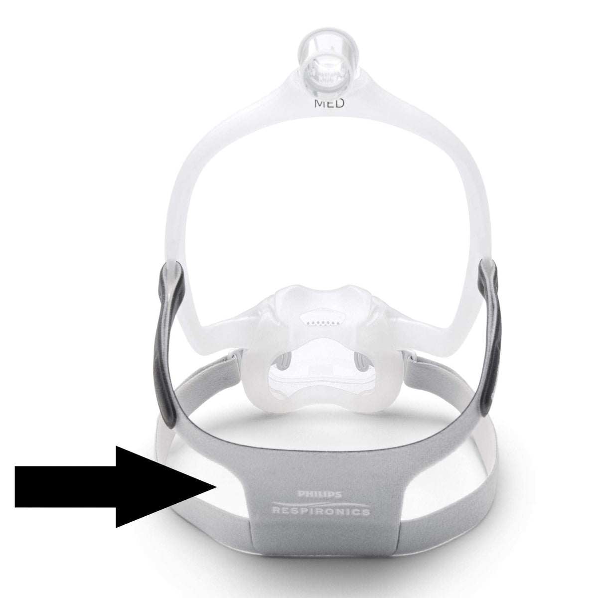 Replacement headgear for Philips DreamWear CPAP mask