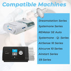 Gadget Beyond CPAP filter connected to standard tubing