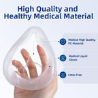 ResMed AirFit F20 large silicone cushion side profile