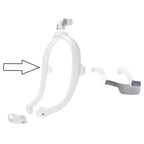 Close up of DreamWear mask frame tubing connection