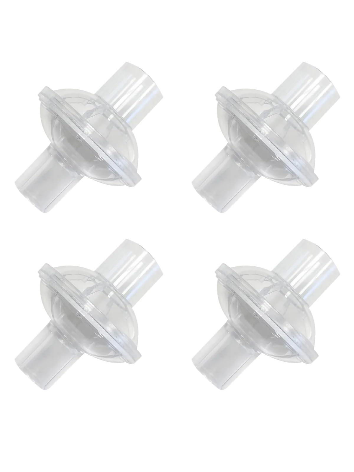 Side view of Rislabo disposable bacterial and viral filter