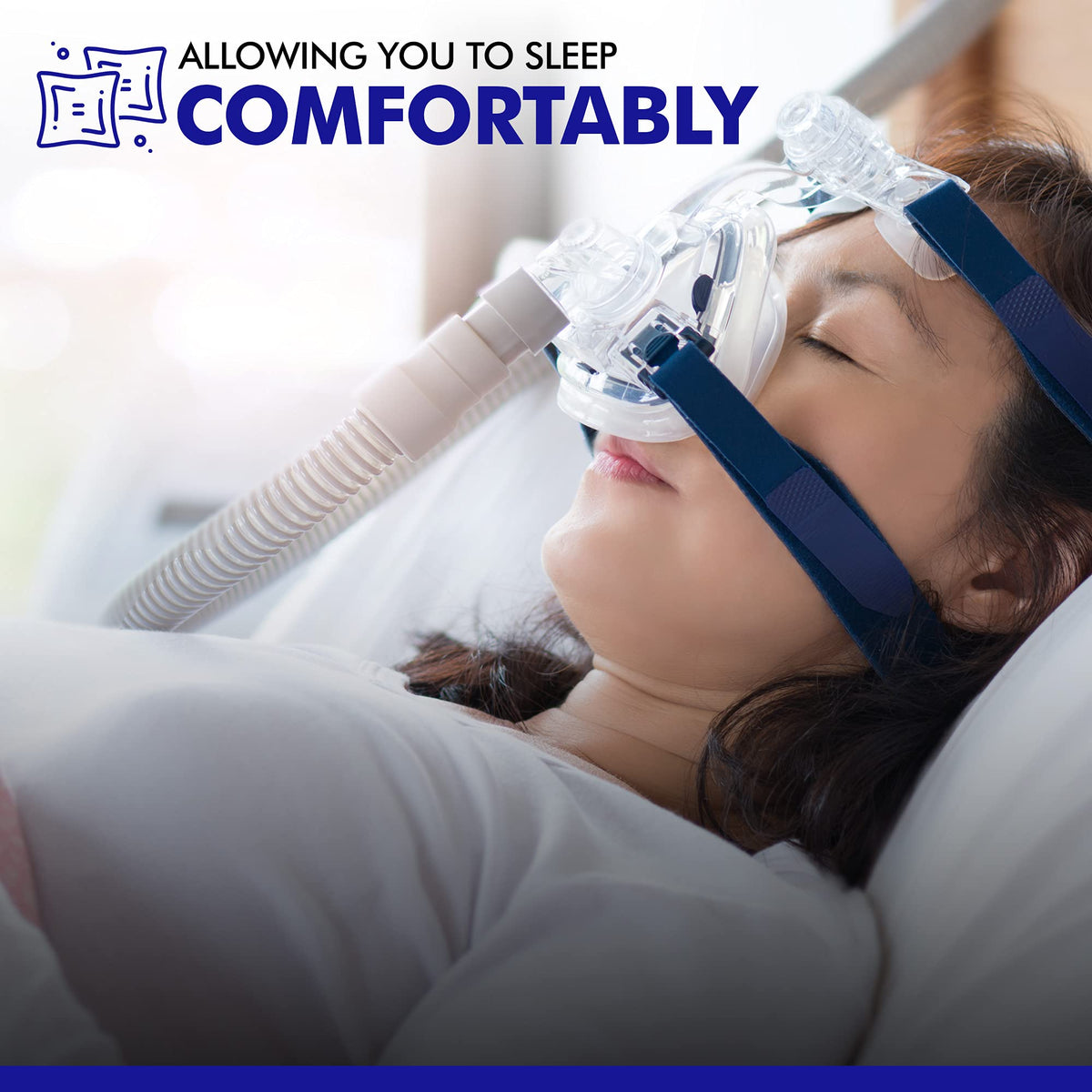 Authentic USA made CPAP hose packaging