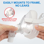 Pair of Medihealer replacement CPAP elbow connectors in packaging