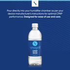Twelve pack of Snugell CPAP water bottles for travel