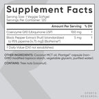 Top view of the premium Plantgel capsules from Sports Research demonstrating carrageenan free formulation.