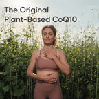 Authentic USA imported Sports Research CoQ10 100mg dietary supplement bottle showcased on a clean background.