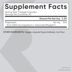 Sports Research brain health supplement with non GMO and gluten free certification seals