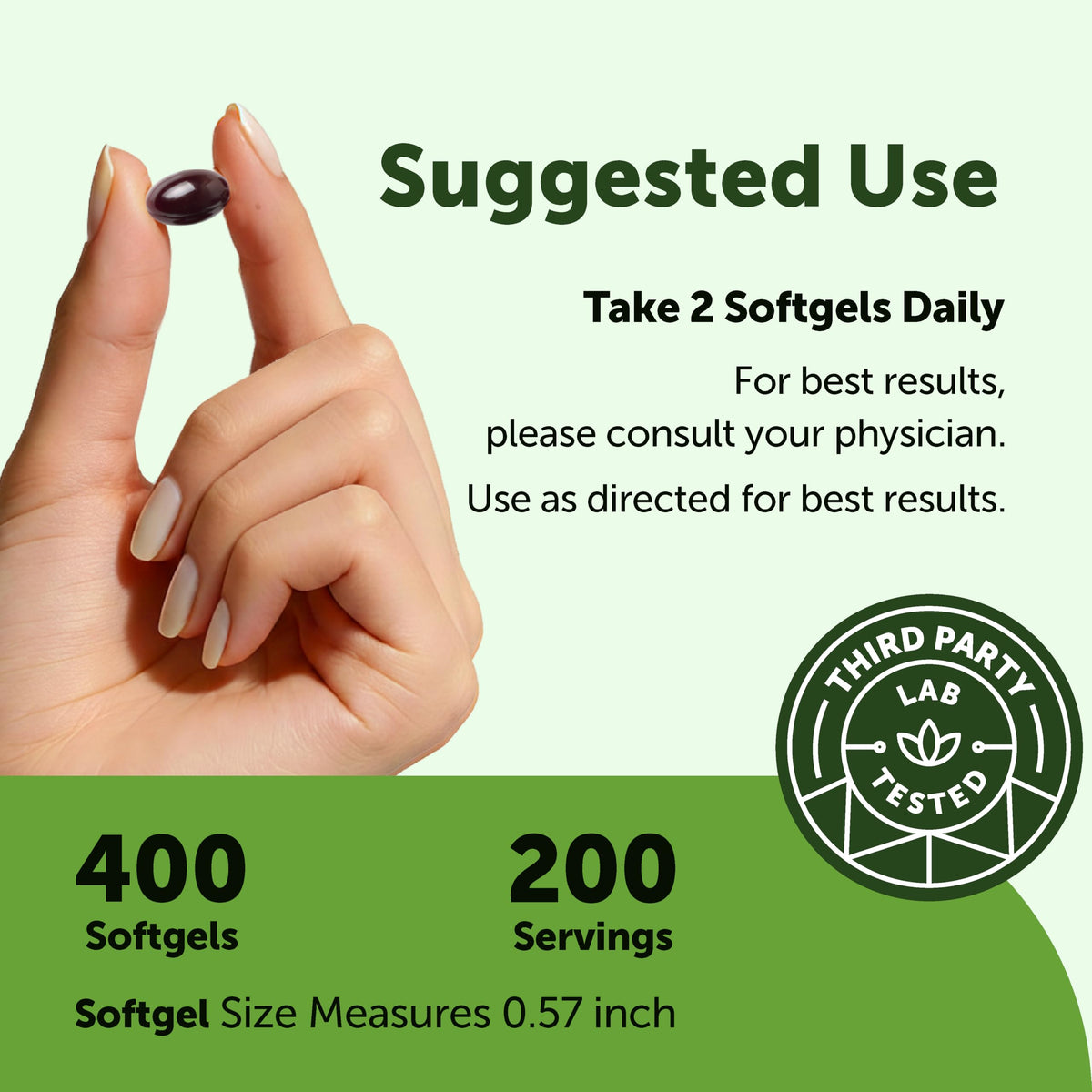 Micro Ingredients Ginkgo Biloba with MCT oil softgels for absorption overview
