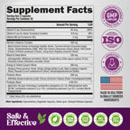 Full packaging view of NUTRAHARMONY perimenopause support herbal supplement