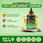 Nutraharmony Mullein Extract bottle size reference