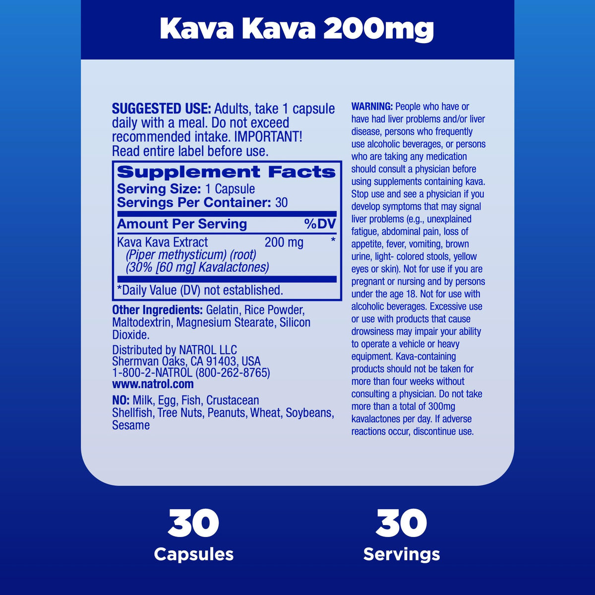 Premium USA imported Natrol stress support supplement bottle cap and safety seal close up view