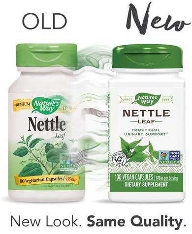 Nature's Way Nettle Leaf 400 count bundle packaging details