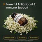 NatureBell Quercetin 240 capsules supplement facts label showing ingredients and dosage