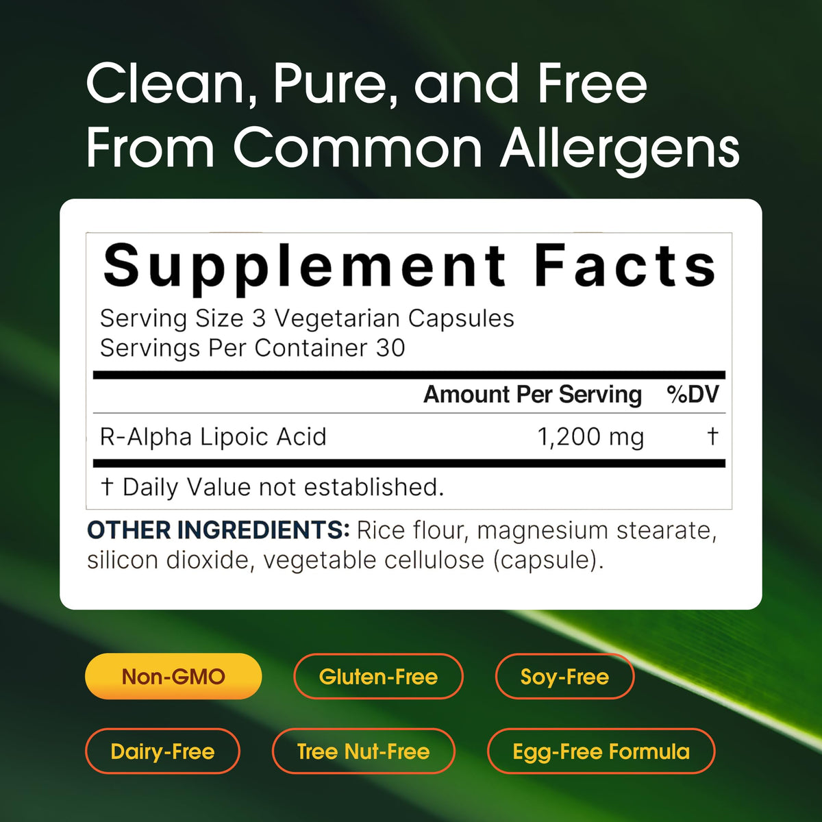 NatureBell high potency antioxidant capsules for cellular energy and nerve support benefit icons