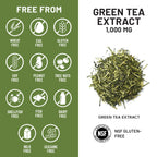 NatureWise Green Tea Extract 1000mg antioxidant energy support bottle