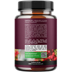 Natures Craft Advanced Kidney Support supplement bottle showing nutritional facts and ingredients list