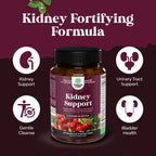 Vegan non-GMO capsules by Natures Craft for daily kidney care and cleansing