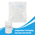 Threlaco artificial nose filter with universal 15mm connection for tracheostomy tubes