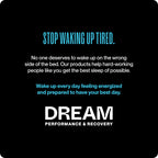 Lifestyle view of the authentic USA imported Dream Recovery sleep and sport performance strips