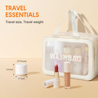 SMILEBOP compact sound device inside a travel luggage bag