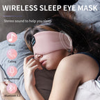 Sypvry sleep mask showing zipper for removable electronics