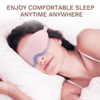 FlyCoco comfortable sleep mask for eyelash extension safety