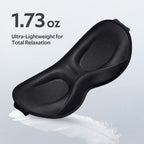 Side sleeper using Vynix 3D eye mask