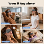 Morliden eye mask used as comfortable sleep mask
