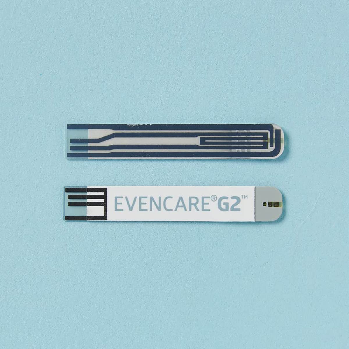Medline blood sugar monitoring strips showing capillary action feature