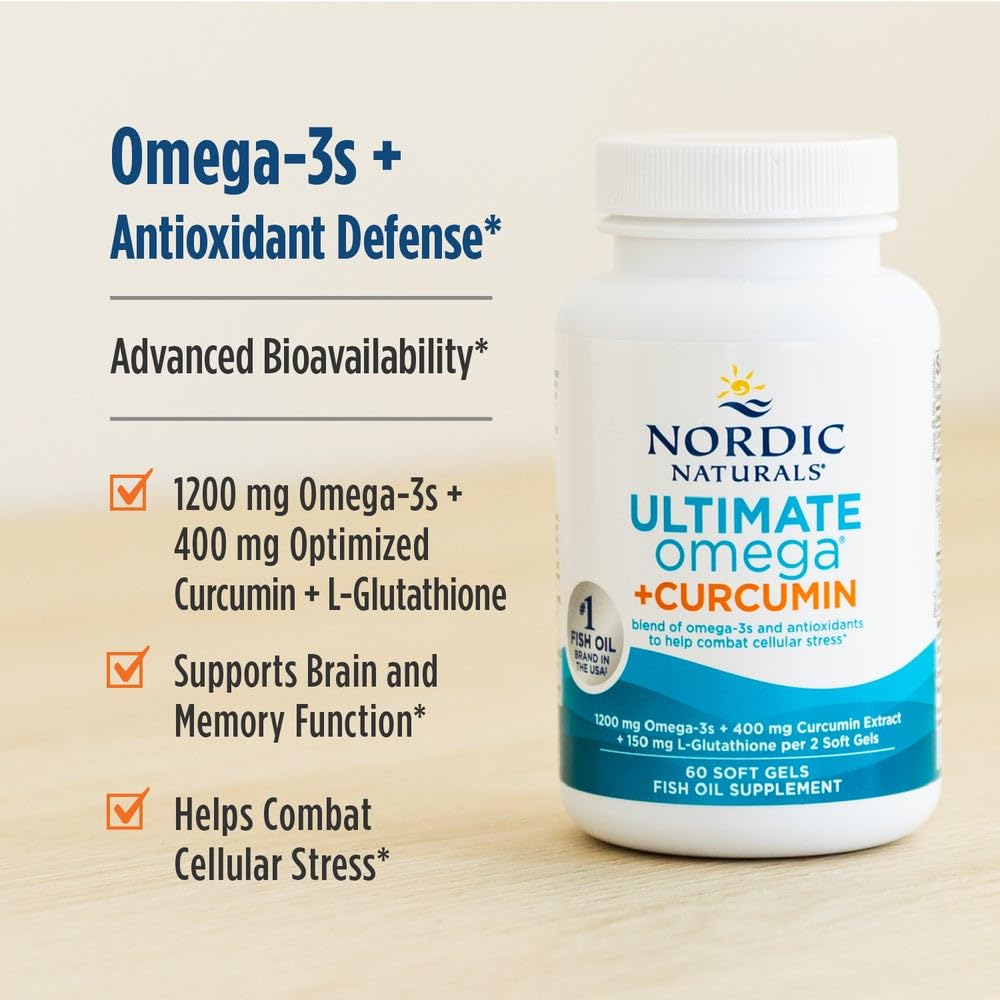 Nordic Naturals fish oil softgels texture and size