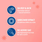 Not Your Mother's beach babe lightweight hair styling foam with UV defense benefit