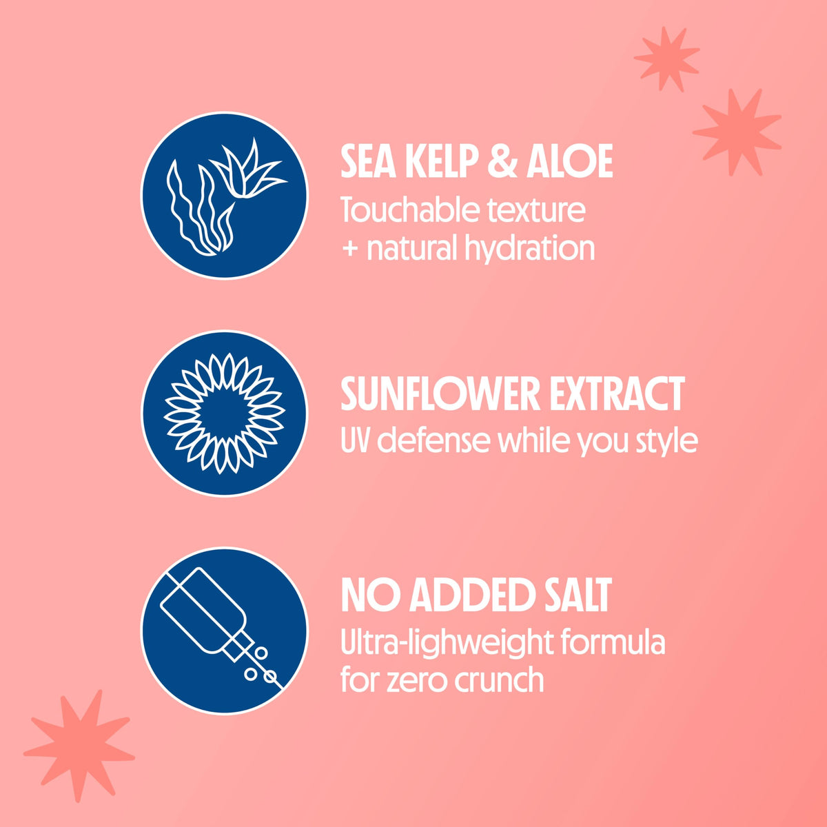 Not Your Mother's beach babe lightweight hair styling foam with UV defense benefit
