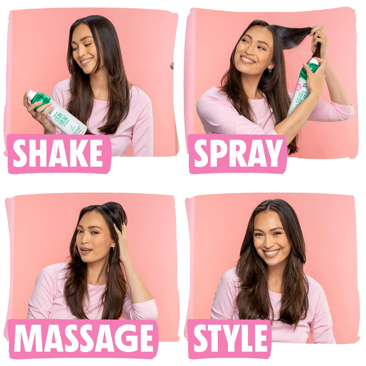Not Your Mother's Beach Babe dry shampoo nozzle and cap detail