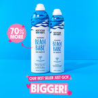 Not Your Mother's Beach Babe dry shampoo jumbo size comparison