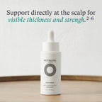 Nutrafol hair growth serum with dropper applicator for thinning scalp