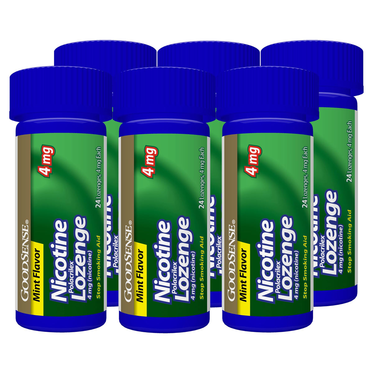 GoodSense USA imported authentic nicotine polacrilex lozenges complete packaging kit