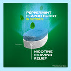 Nicorette 101 count value pack dispenser containers showing genuine packaging details