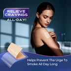 Oneoo twenty-four hour craving control patch packaging details with clear dosage instructions