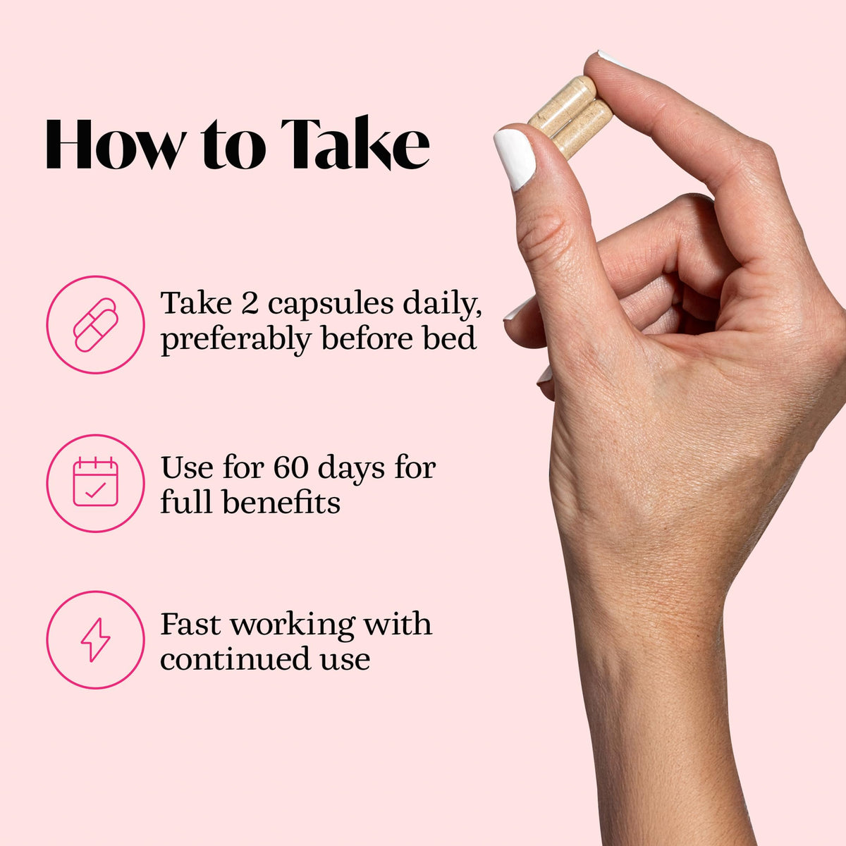 Premium imported USA menopause relief capsules for night sweats and hot flashes