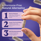 Authentic USA imported Santo Remedio Hormonal Balance dietary supplement container side view