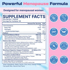 Biegeos 16-in-1 probiotic menopause relief sugar-free gummies nutrition facts.