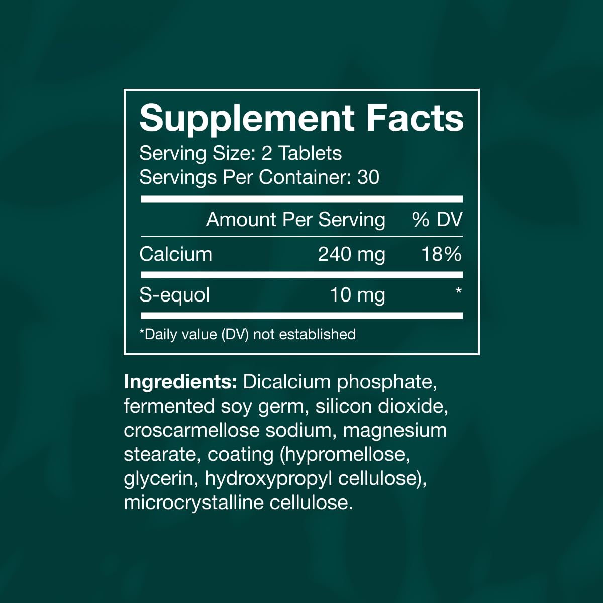 Authentic EQUELLE USA imported health supplement for women