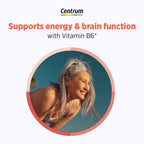 Side view of Centrum Clear Mind and Calm Mood label details
