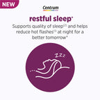 Centrum Menopause Support 28 count bottle side view