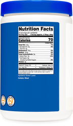 Nutricost 1 lb Brewer's Yeast nutritional facts label